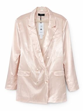 AKIRA | Talia Satin Blazer